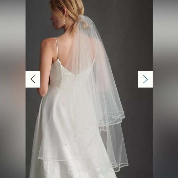 NWT - PARIS by Debra Moreland Ribboning Cirque Veil - Picture 2 of 5